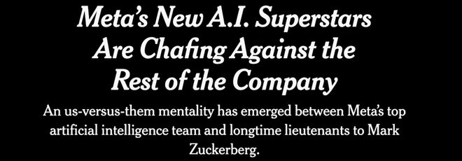 模式」曝光不拼命搞AI就滚蛋Meta大逃杀!小扎「地狱(图2) 模式」曝光不拼命搞AI就滚蛋Meta大逃杀!小扎「地狱(图2)